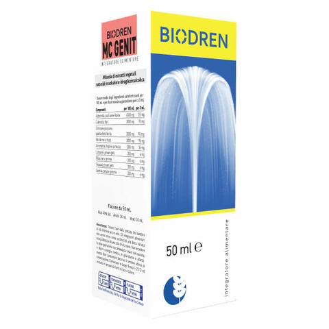 Biodren mc genit soluzione idroalcolica 50 ml