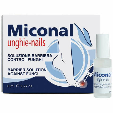 Miconal unghie soluzione barriera contro i funghi 8 ml