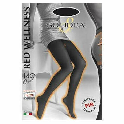 Red wellness 140 opaque collant nero 1s