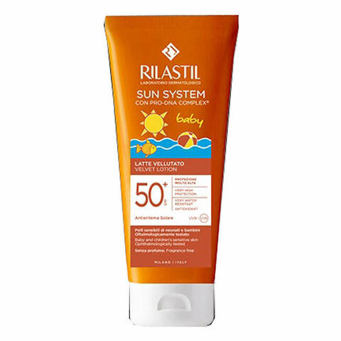 Sun system baby latte velluto spf50+ 250 ml