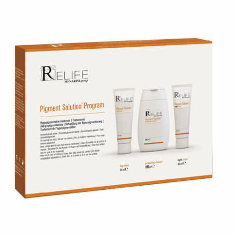 Pigment solution program kit day cream 30 ml + night cream 30 ml + cleanser 100 ml nuovo packaging multilingua