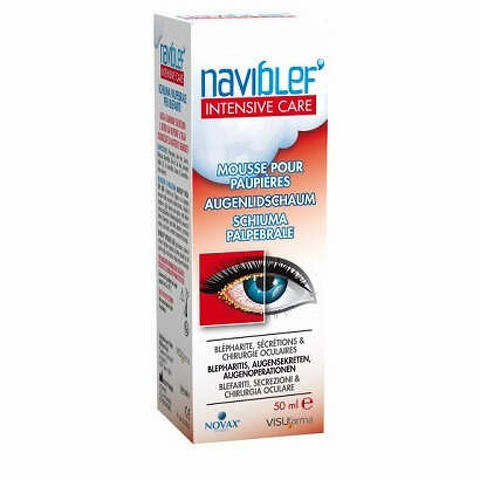 Naviblef intensive care schiuma palpebrale 50 ml