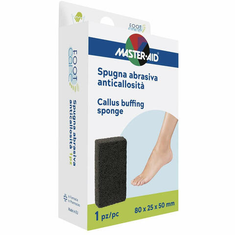 Master-aid footcare spugna abrasiva b7