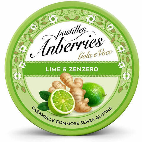 Anberries lime & zenzero 50 g