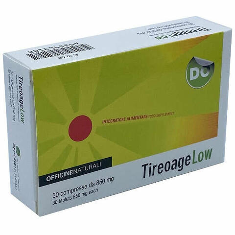 Tireoage low 30 compresse 850mg