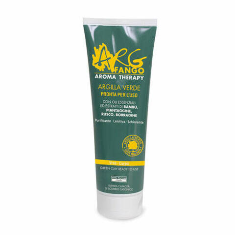 Argfango aroma therapy argilla verde pronta per l'uso per viso e corpo 250 ml