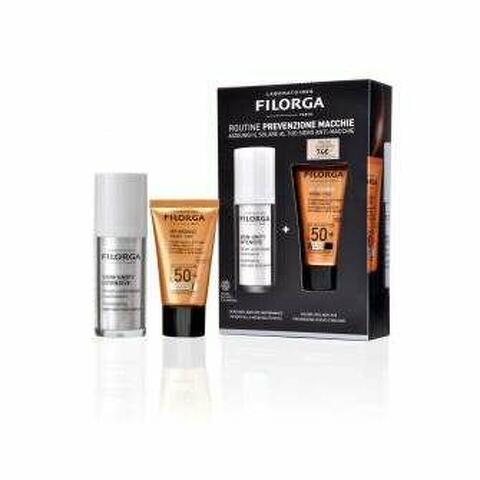 Filorga Routine Anti-Macchie Cutanee - Siero skin unify intensive da 30 ml + Uv-Bronze face SPF50+ da 40 ml