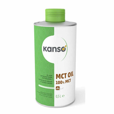 Kanso mct oil 100% olio di acidi grassi 500ml