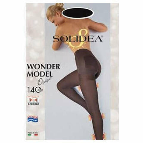 Wonder model collant 140 opaco nero 4xl