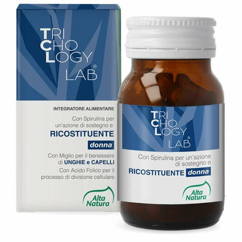 Trichology lab 50 compresse donna anticaduta