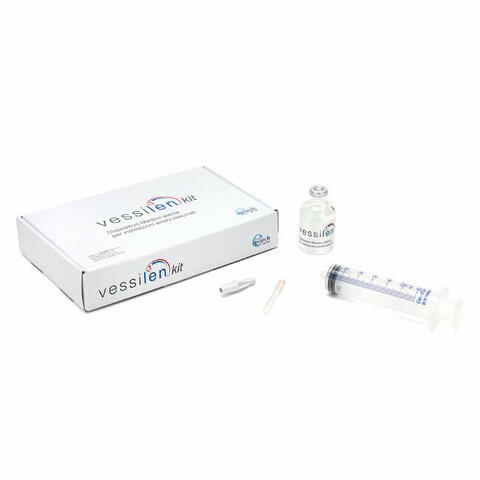 Kit vessilen 50 ml con siringa 50 ml, ago e luer lock adapter