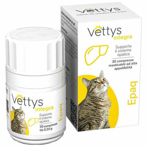 Vettys integra epaq gatto 30 compresse masticabili