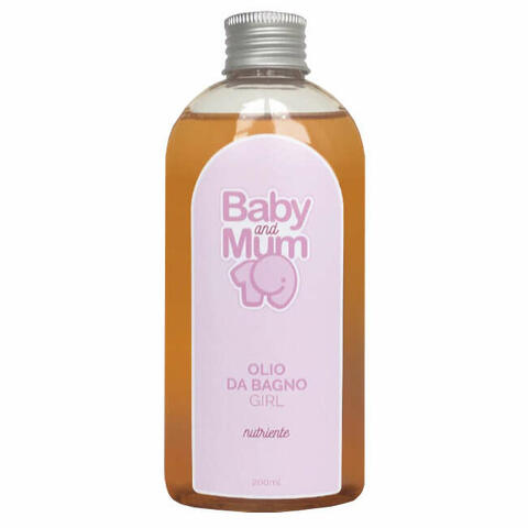 Babyandmum olio bagno girl 200 ml