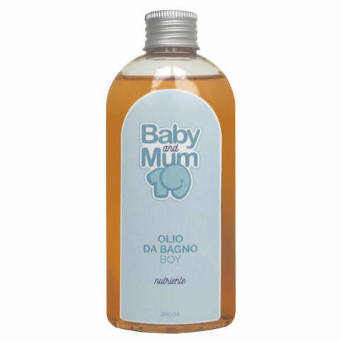 Babyandmum olio bagno boy 200 ml