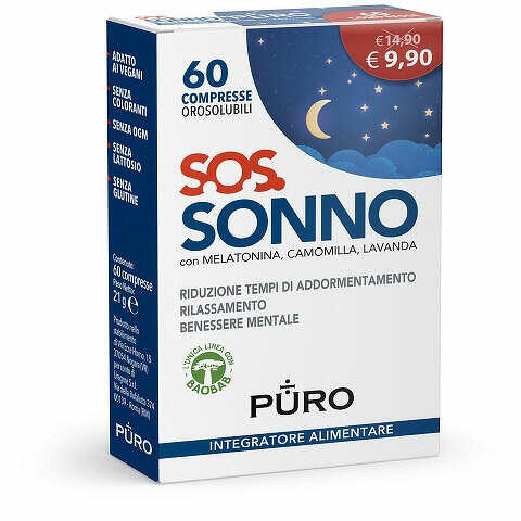 Sonno 60 compresse orosolubili