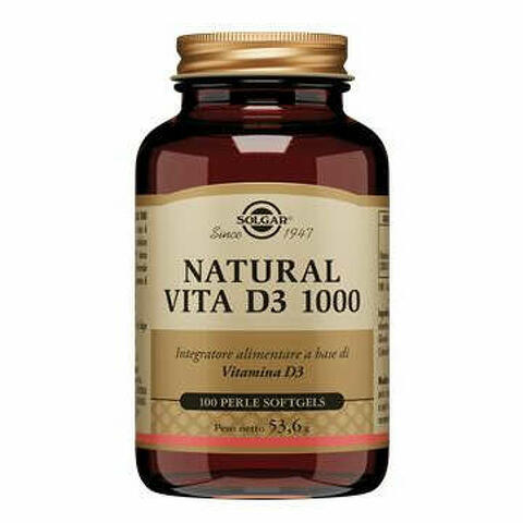 Natural vita d3 1000 100 perle softgel