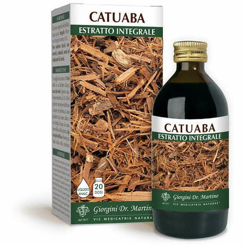 Catuaba estratto integrale liquido analcolico 200 ml