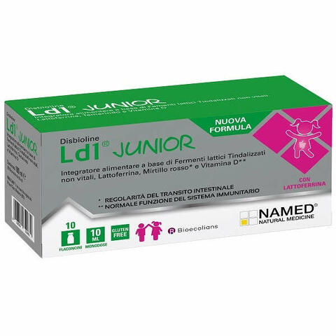 Disbioline ld1 junior 10 flaconi da 10 ml