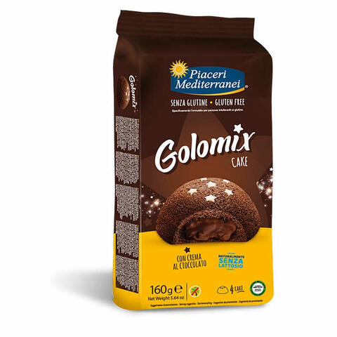 Piaceri mediterranei golomix cake 4 pezzi da 40 g