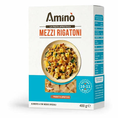 Amino' mezzi rigatoni aproteici 400 g