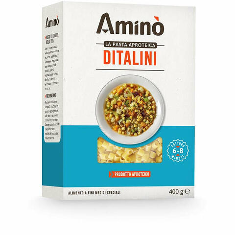 Amino' la pasta aproteica ditalini 400 g