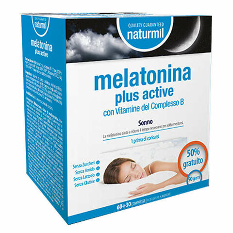 Melatonina plus active 90 compresse