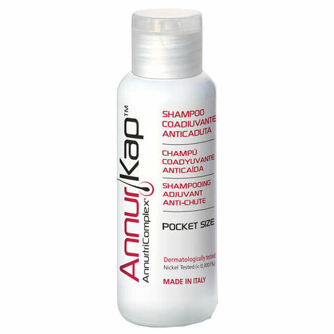 Annurkap shampoo coadiuvante anticaduta pocket 80 ml omaggio