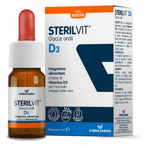 Sterilvit d3 gocce 5ml