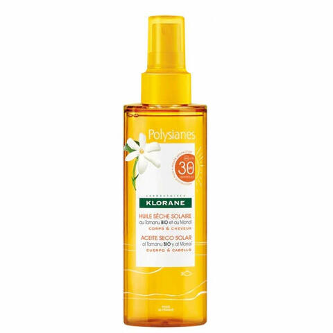 Olio secco solare SPF 30 corpo/capelli 200 ml