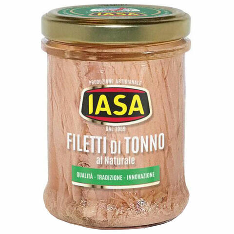 Filetti di tonno al naturale 200 g