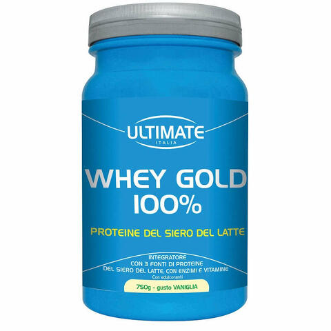 Ultimate whey gold 100 % vaniglia 750 g