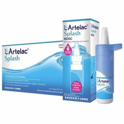 Artelac splash gocce oculari 10 flaconcini monodose 0,5ml