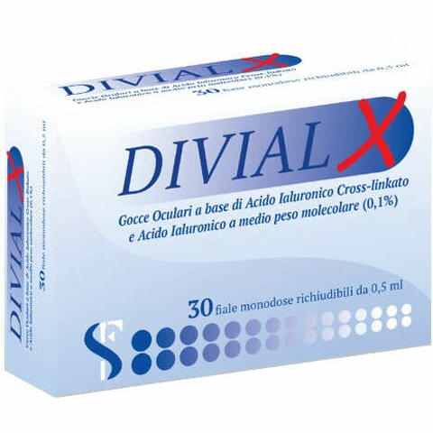 Collirio divial x 30 fiale monodose 0,5 ml