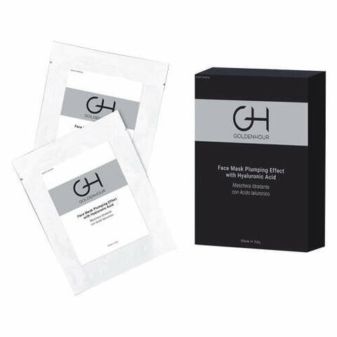 Goldenhour face mask plumping effect hyaluronic acid 15 ml