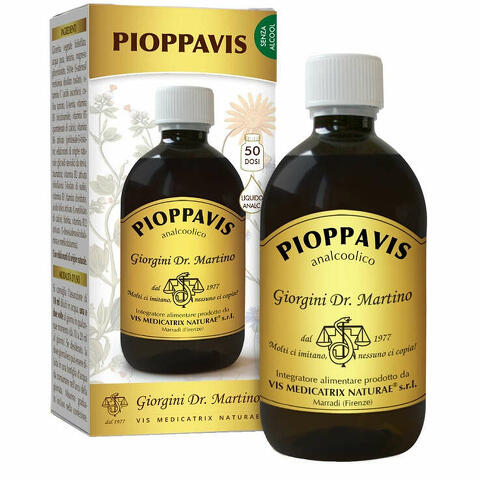 Pioppavis liquido analcoolico 500 ml