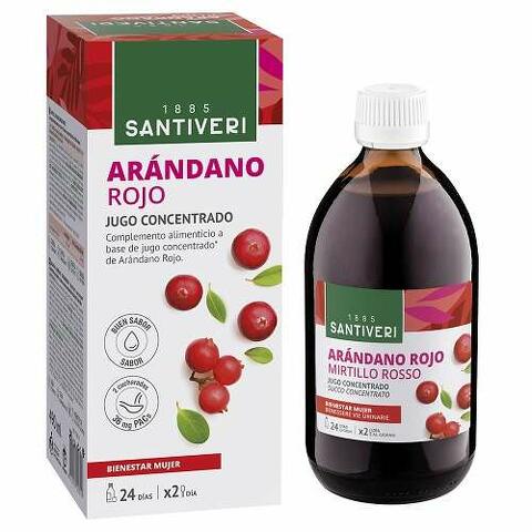 Mirtillo rosso succo concentrato 490 ml