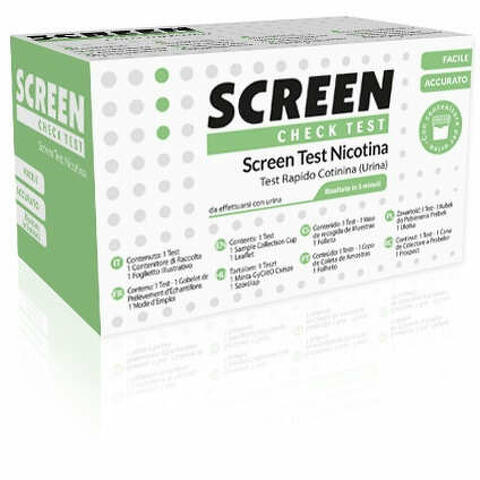 Screen test nicotina/cotinina urina