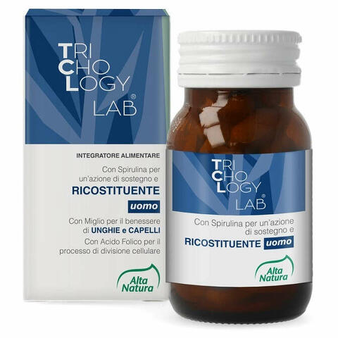 Trichology lab 50 compresse uomo anticaduta