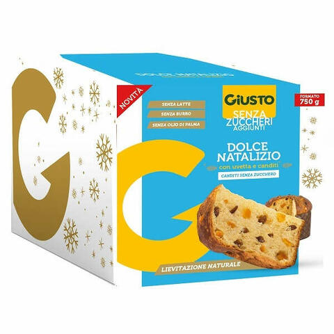 Senza zucchero dolce natalizio panettone 750 g