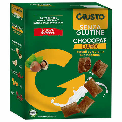 Senza glutine chocopaf dark 250 g