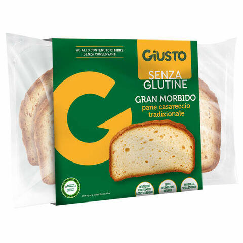 Senza glutine gran morbido pane casareccio 200 g