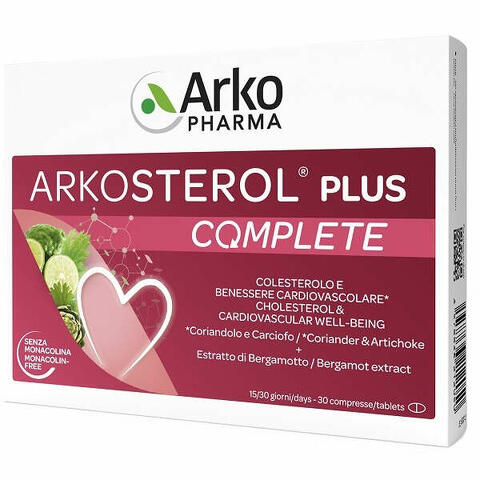 Arkosterol plus complete 30 compresse