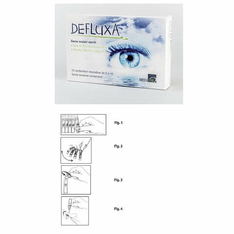 Defluxa gocce oculari 15 contenitori monodose da 0,4ml