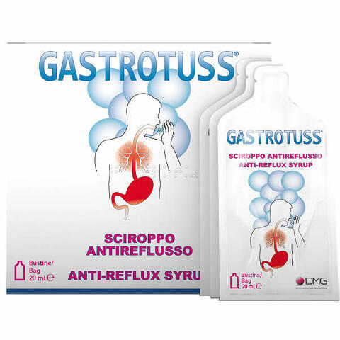 Gastrotuss sciroppo antireflusso 25 bustine monodose 20ml