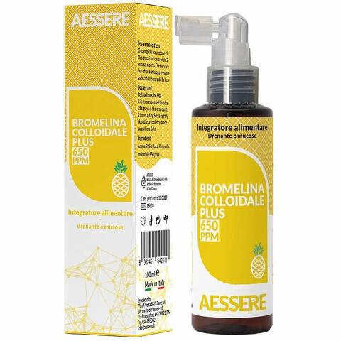 Bromelina colloidale plus spray 650 ppm 100 ml