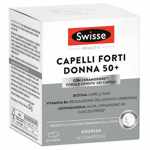 Capelli forti donna 50+ 30 compresse