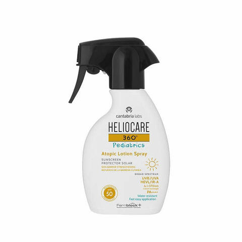 Heliocare 360 ped atopic SPF 50 lotion spray 250ml