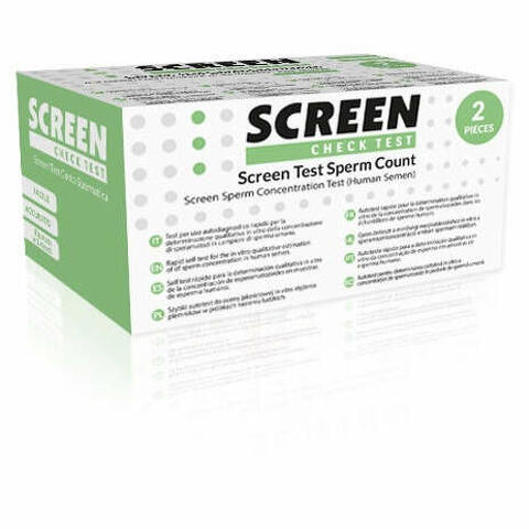 Screen test conta spermatica screen 2 pezzi