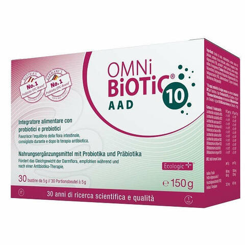 Omni biotic 10 aad 30 bustine da 5 g