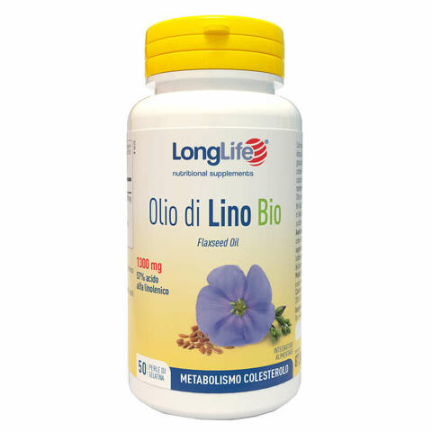 Longlife olio di lino bio 50 perle